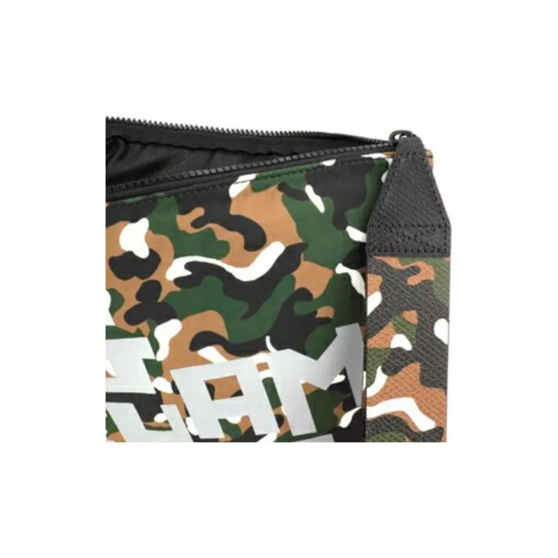 LONGCHAMP Polyester Canvas Clutch Unisex Camouflage-4