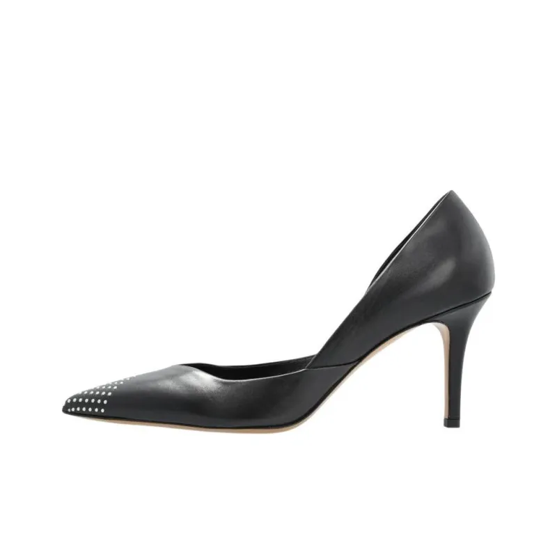 ISABEL MARANT Purcy Slim Heel High Heels 8.5cm Women's Black-0