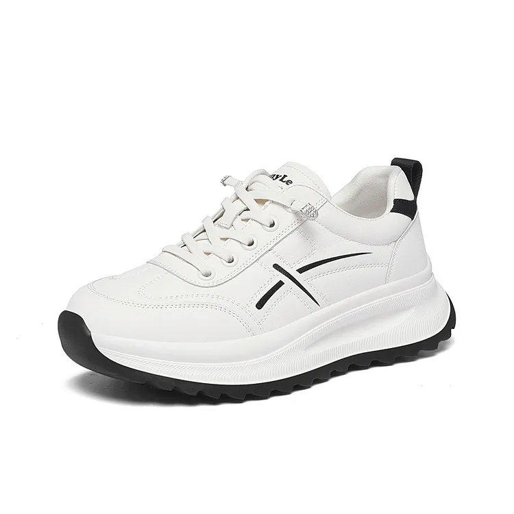 Golden Silk Rabbit Anti Slip And Wear Resistant Height Increasing Cushioning Low Top Casual Shoes Women's-6