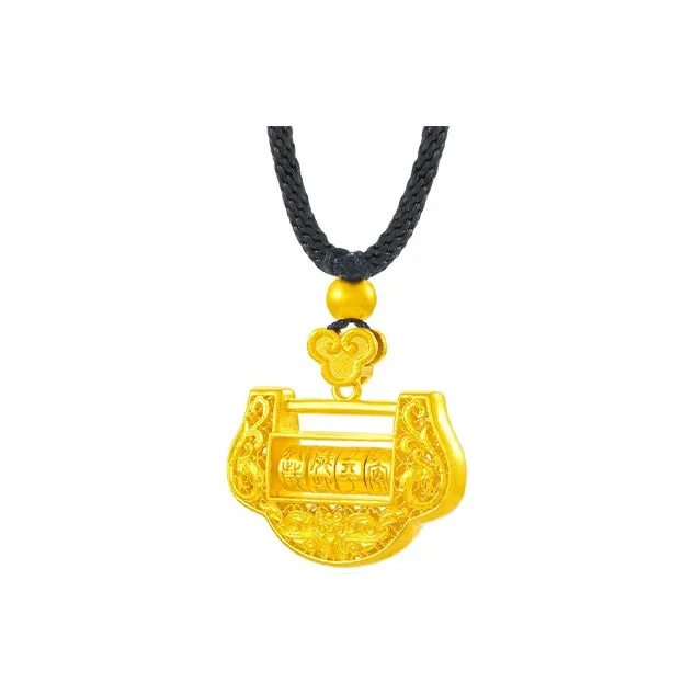 CUTE DAME S999 Sterling Silver Necklaces Women's Gold-0