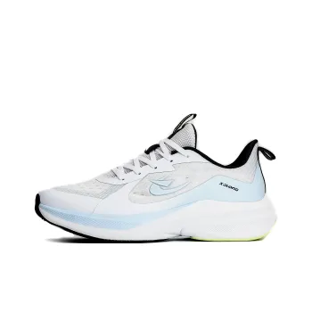 XIDELONG Coverage Balance Breathable Slip Resistant Low Top Sprint Long Distance Running Shoes Men's True White