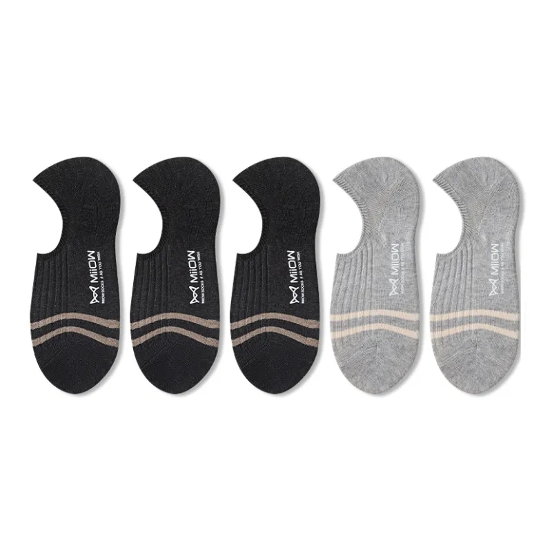 MIIOW Cool One Summer Series Ankle Socks Men's 5 Pack-13