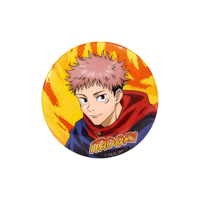 BOOM COMIC Jujutsu Kaisen Iridescent Pearlescent Badge Badges-0