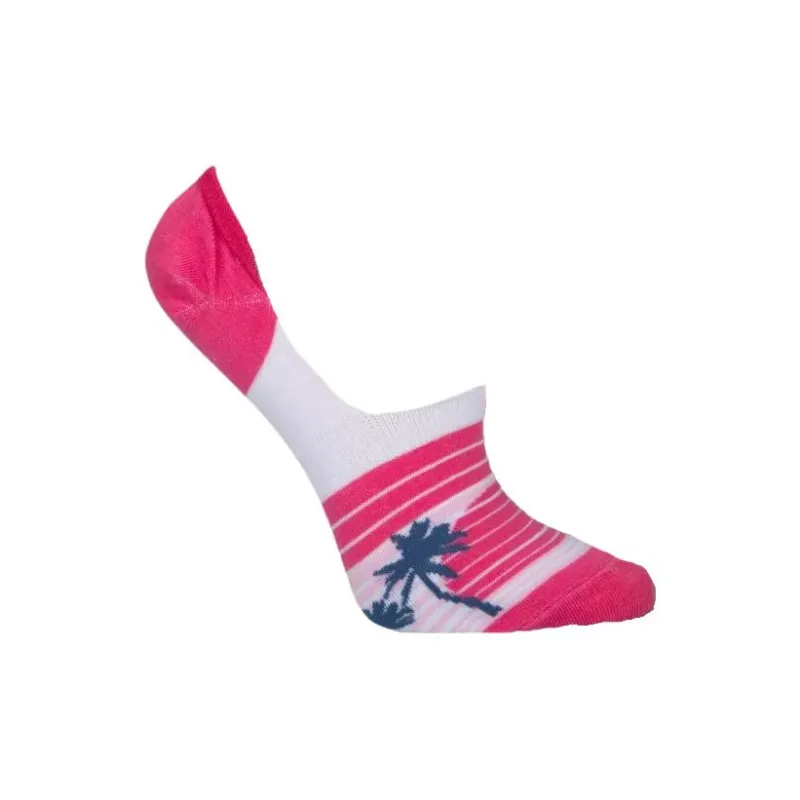 Columbia PFG Palms Stripe Liner No-Show Socks Women's 3 Pack-2