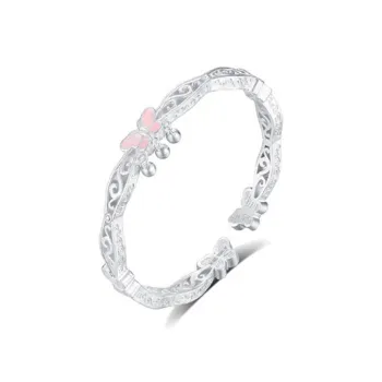 UZIID Sterling Silver Bangles Women's