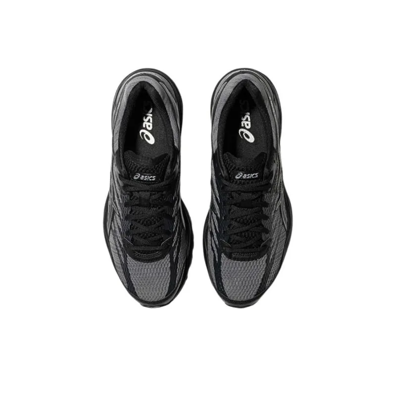 Asics Gel Flux 4 Cushioning Wear Resistant Breathable Lightweight Rebound Low Top Running Shoes Men's Gray Black-2