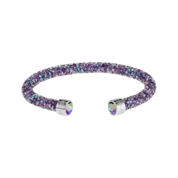 Swarovski Crystal, Steel Bangles Women's Purple