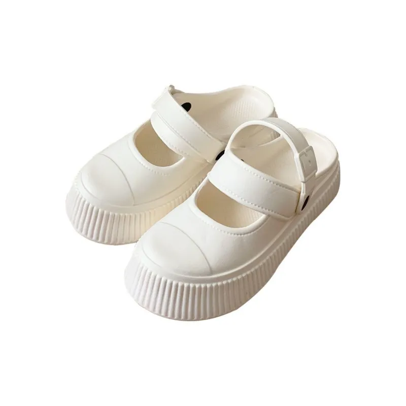 SHIGUDE Slippers Women's, Black-4