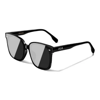 VEGOOS Plate Frame Square Sunglasses Unisex