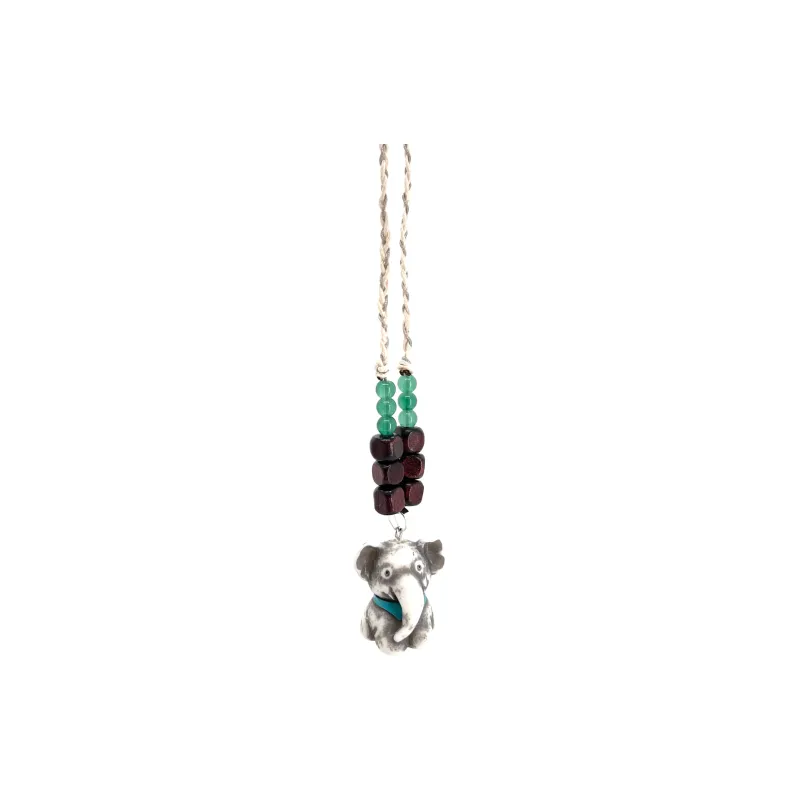 Mountains And Jade Seas Sandalwood Necklaces Unisex-0