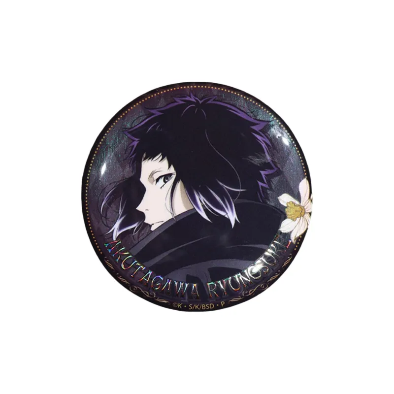 BOOM COMIC Bungo Stray Dogs S4 Brushed Gold Badges-2