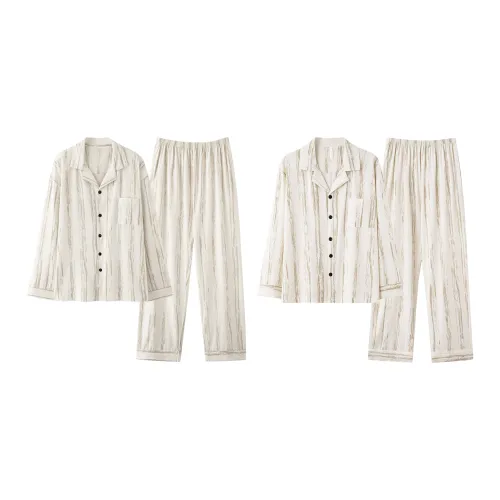 WANANNI Pajama Set Unisex Light Apricot