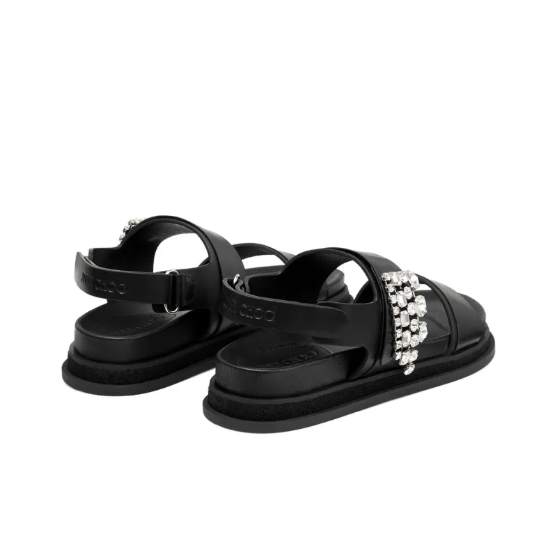 Jimmy Choo Verity Strap Sandals Women's Black-3