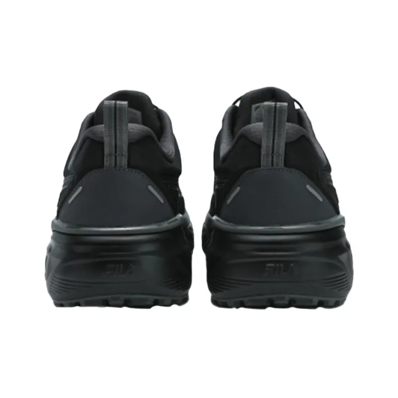 FILA EXPLORER Cushioned Slip Resistant Support Lightweight Low Top Outdoor Shoes Men's Black-2