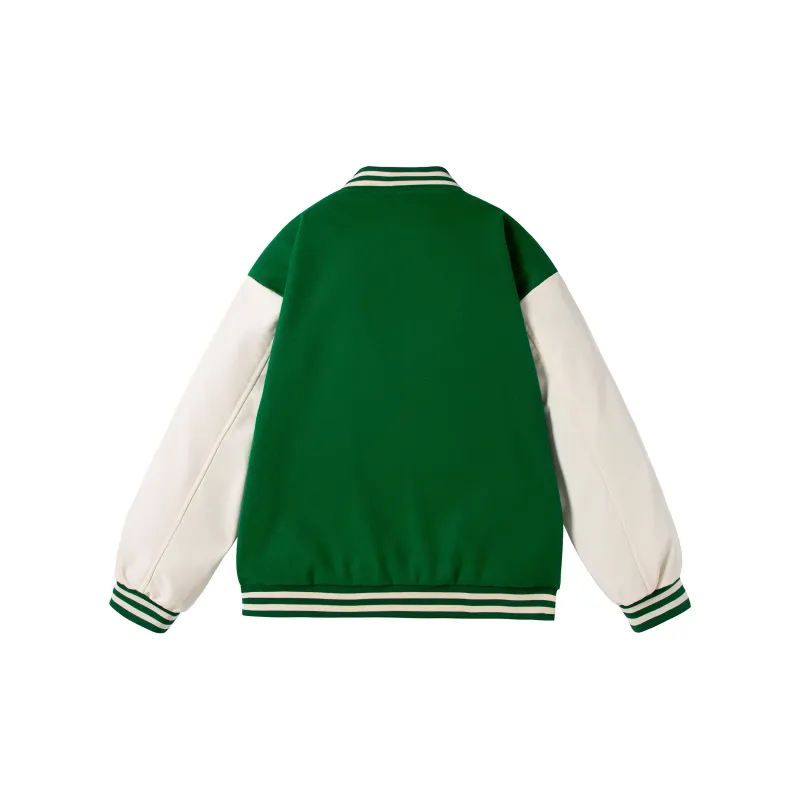 BTR Baseball Jacket Unisex Black-5