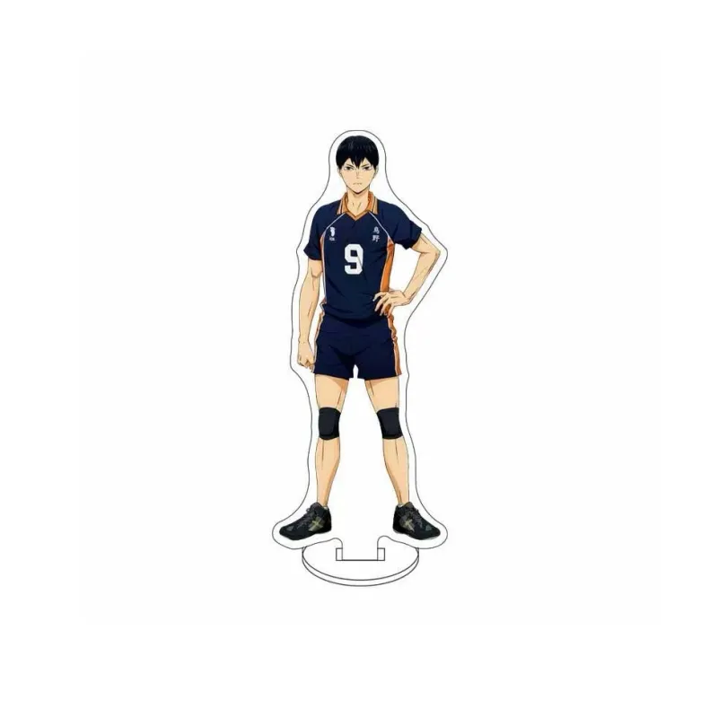 BOOM COMIC Kenma Kozume, Tetsurou Kuroo Haikyuu!! S4 Brushwork Background Standee, Official Gaku Merch Acrylic Stands-1