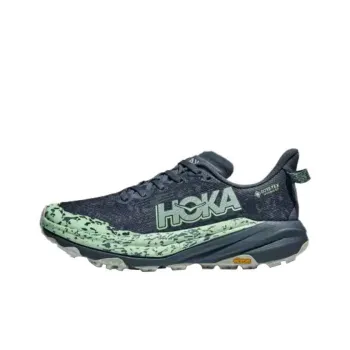 HOKA ONE ONE Speedgoat 6 Gore Tex Thunder Cloud Mint Fluorite Women's
