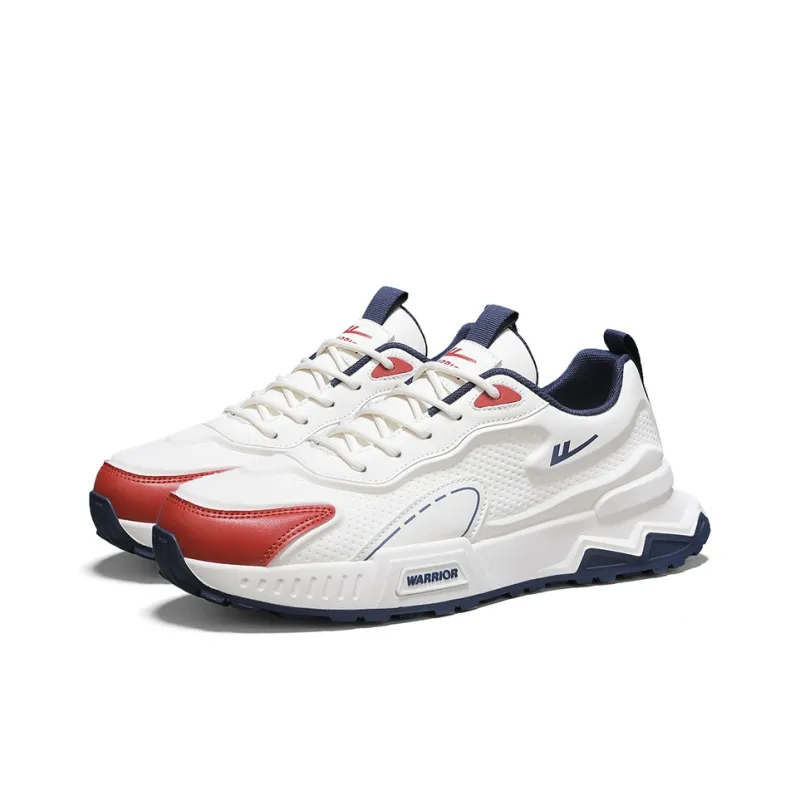 Warrior Lightweight Wear-Resistant And Breathable Low-Top Chunky Sneakers Men's-2