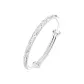 Romantic Starry Sky 999 Fine Silver Bangle
