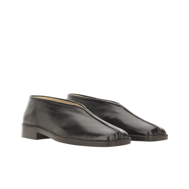 Lemaire Piped Leather Slippers-2
