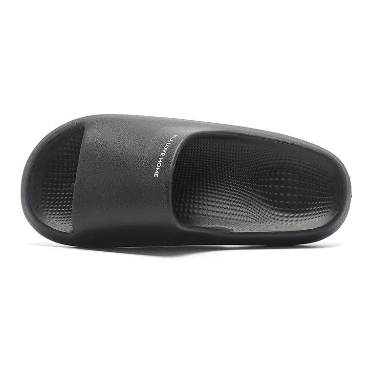 HLA Summer Platform Home Slippers Minimalist Bathroom Anti Slip And Wear Resistant Slippers Unisex-2