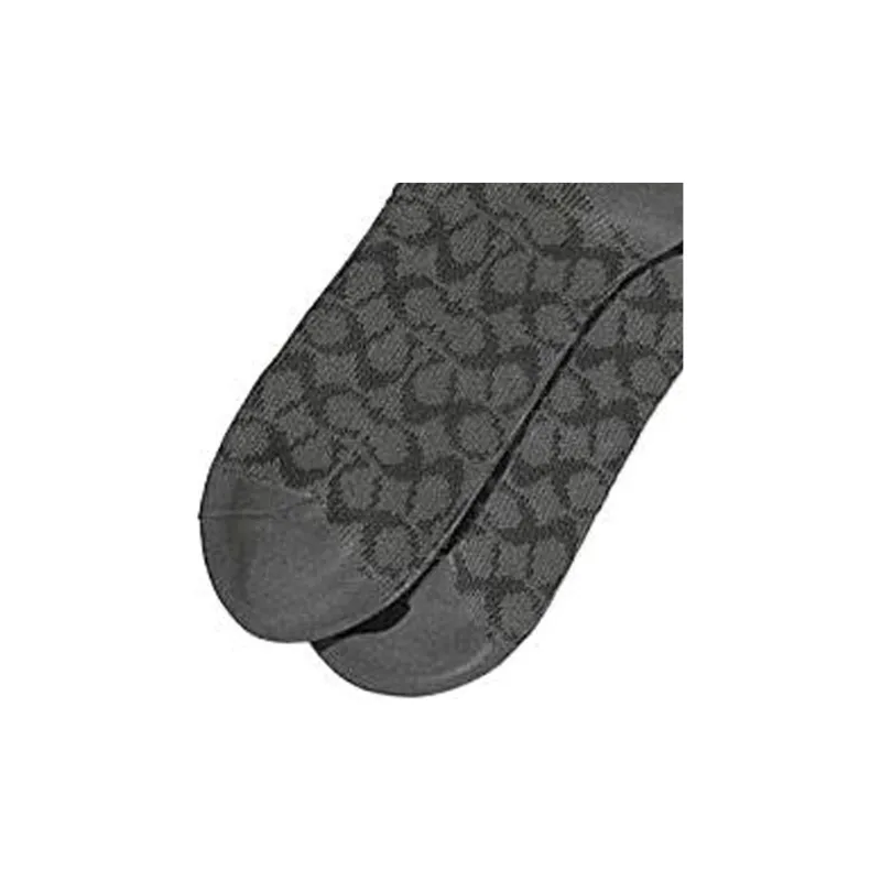 COACH Men Knee high Socks-3