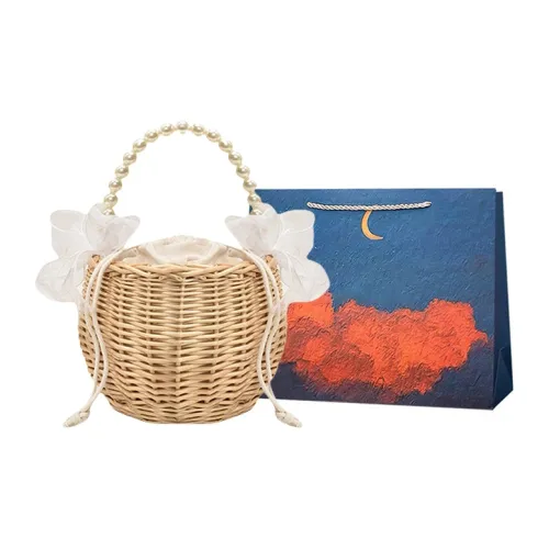 Elsvet Straw Handbag Women's Multicolor