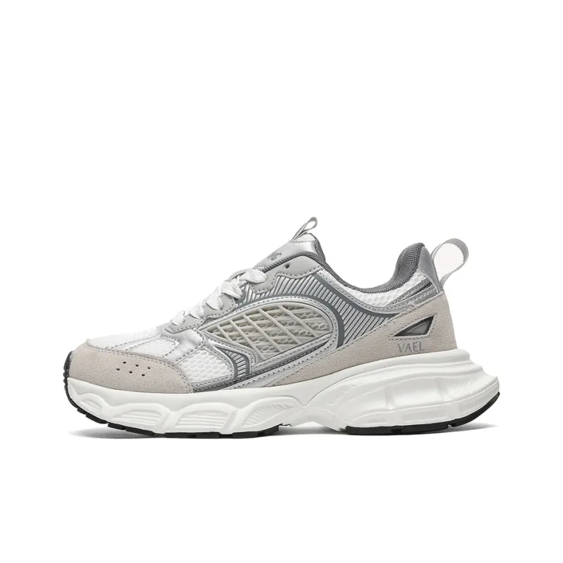 VAEL Cushioned Slip Resistant Breathable Lightweight Height Increasing Low Top Chunky Sneakers Unisex-5