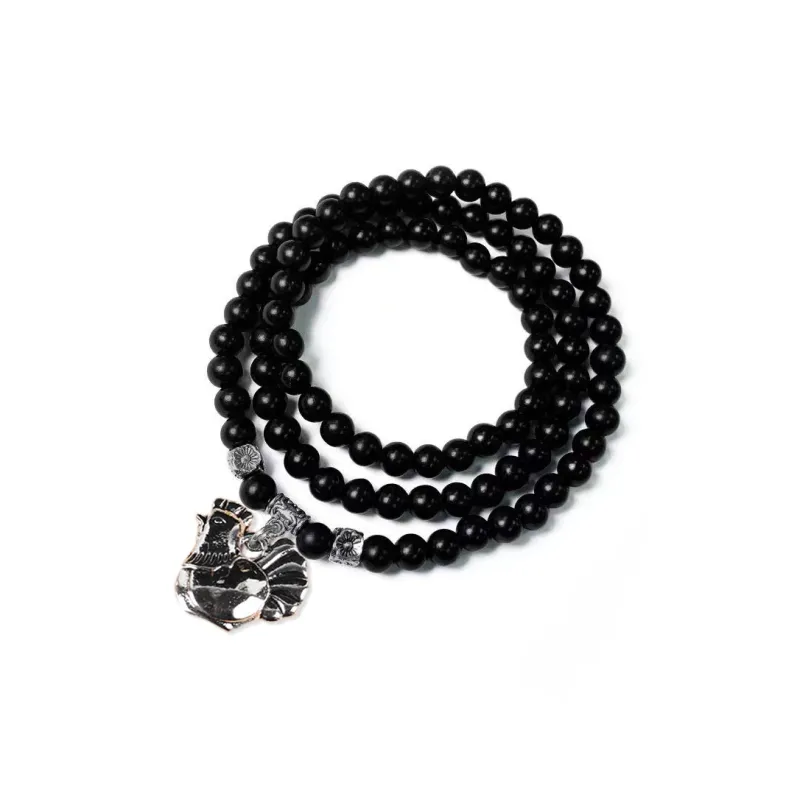 The Years Are Quiet Ebony Bracelets Unisex-21