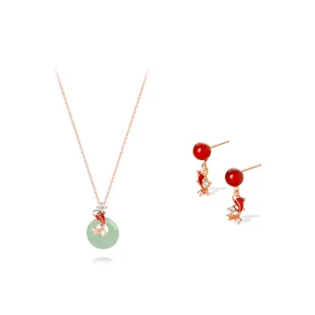 BLANK IN BLANK Zircon Necklaces Women's