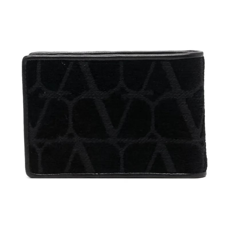 Valentino VLogo Printed Bi-Fold Wallet-3