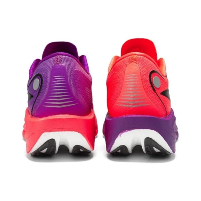 361° Slip Resistant Breathable Coverage Low Top Casual Sprint Running Shoes Men's Purple Red Mismatched-5