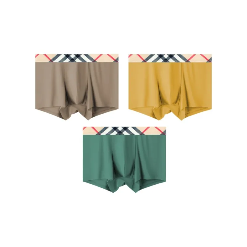 Qiao Ni Tong Underpants Men's 3 Pack-8