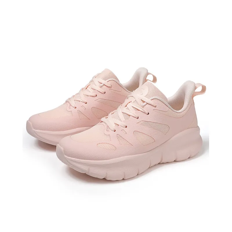 GORNORNIE Anti Slip And Wear Resistant Lightweight Low Top Casual Sprint Running Shoes Women's Pomegranate Pink-2