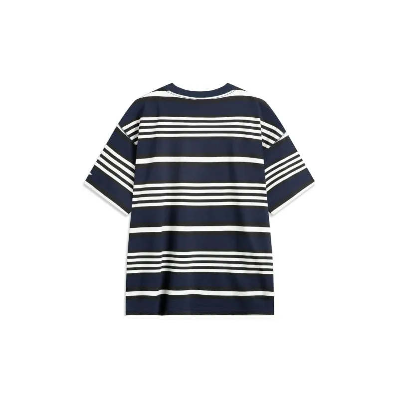 LiNing CF Tracing T Shirt Men's Dark Iris Blue-1