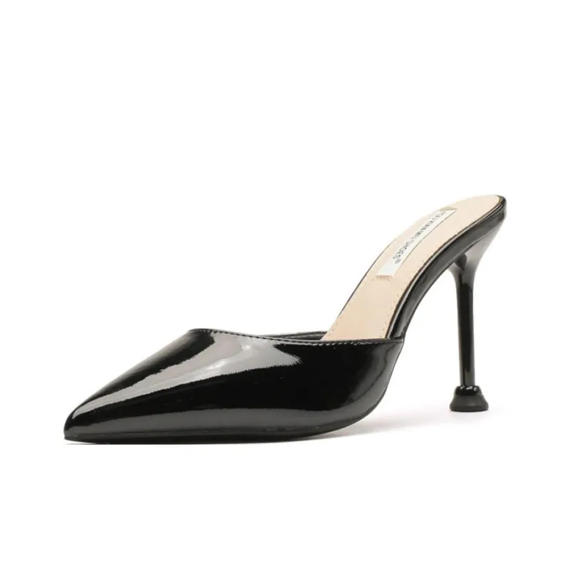 Than Than Me Slim Heel High Heels Women's-0