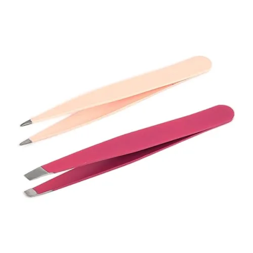 JIAOXUEFEI 2 Pack Eyebrow Clip And Tweezer Specialized Eyebrow Clipper For Women's Men's Beard And Hair Removal Tool