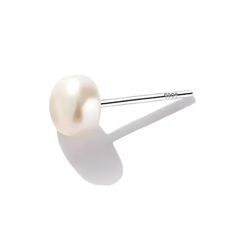 Shiban S999 Fine Silver Stud Earrings Women's-2