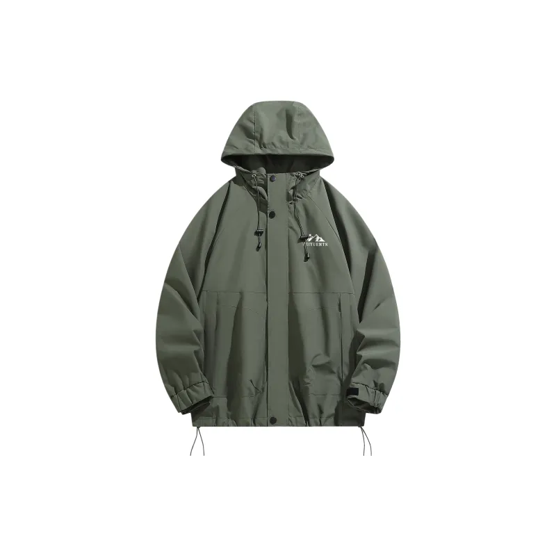 Feiyue Water-Resistant Windproof Warm Water-Repellent Windbreaker Jacket Unisex-6