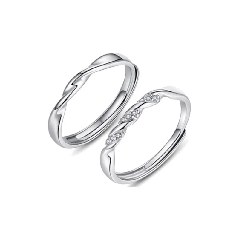 The Years Are Quiet Alloy Rings Unisex-0