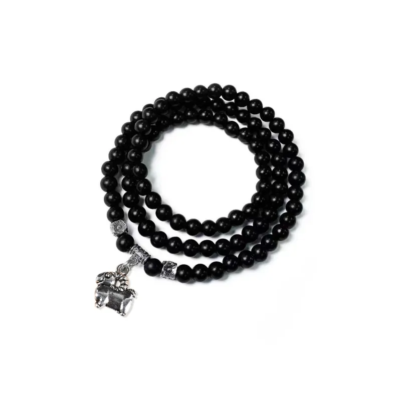 The Years Are Quiet Ebony Bracelets Unisex-17