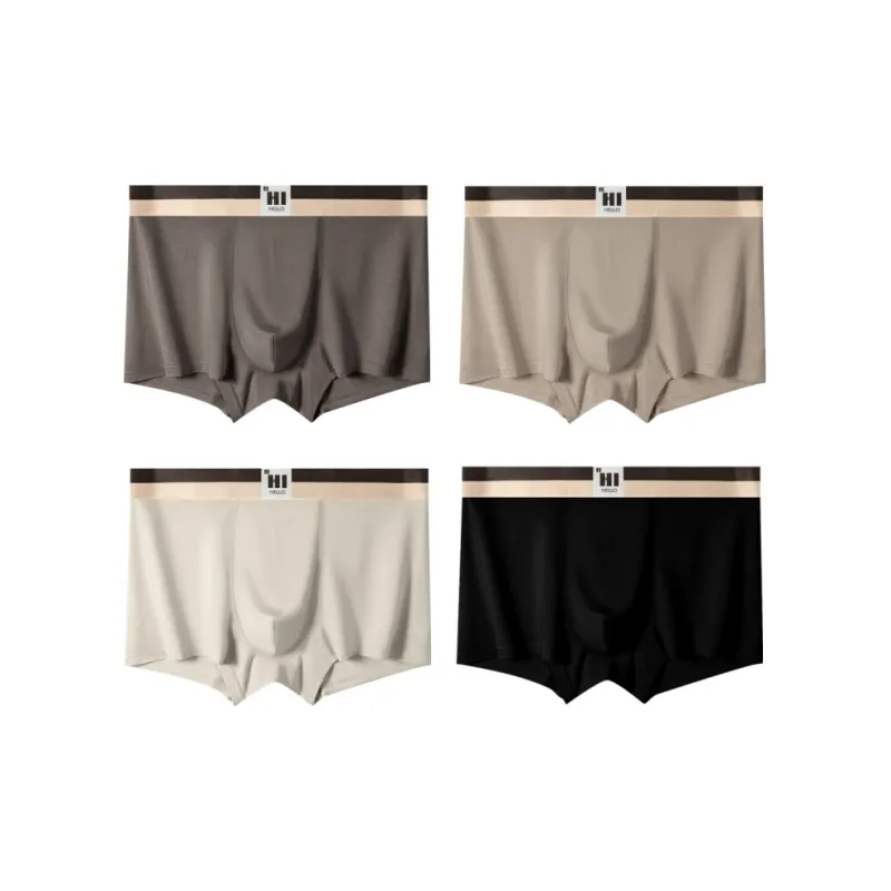 Qiao Ni Tong Underpants Men's Combo Set-0