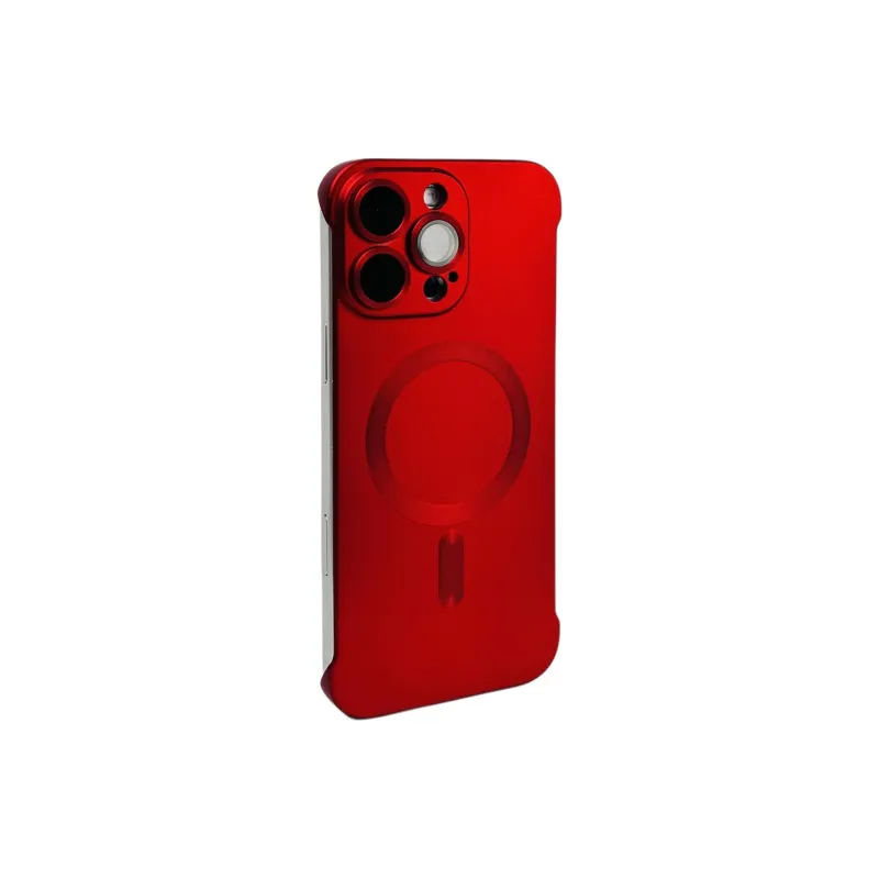 Sopi Acrylic Material Magnetic Bezel less Phone Cases Compatible With IPhone 16/15 Pro Max/Apple 13/14 Pro/Max-31