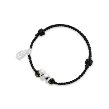 D.K.X S999 Fine Silver Bracelets Unisex