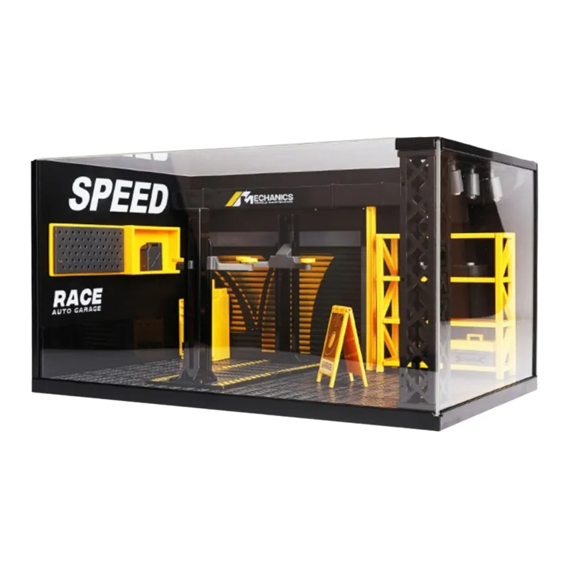 CHIYU Model Display Case High Transparency PVC Dust Cover High Definition Transparency Model Accessories-11