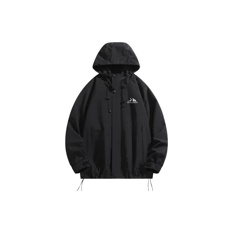 Feiyue Water-Resistant Windproof Warm Water-Repellent Windbreaker Jacket Unisex-0