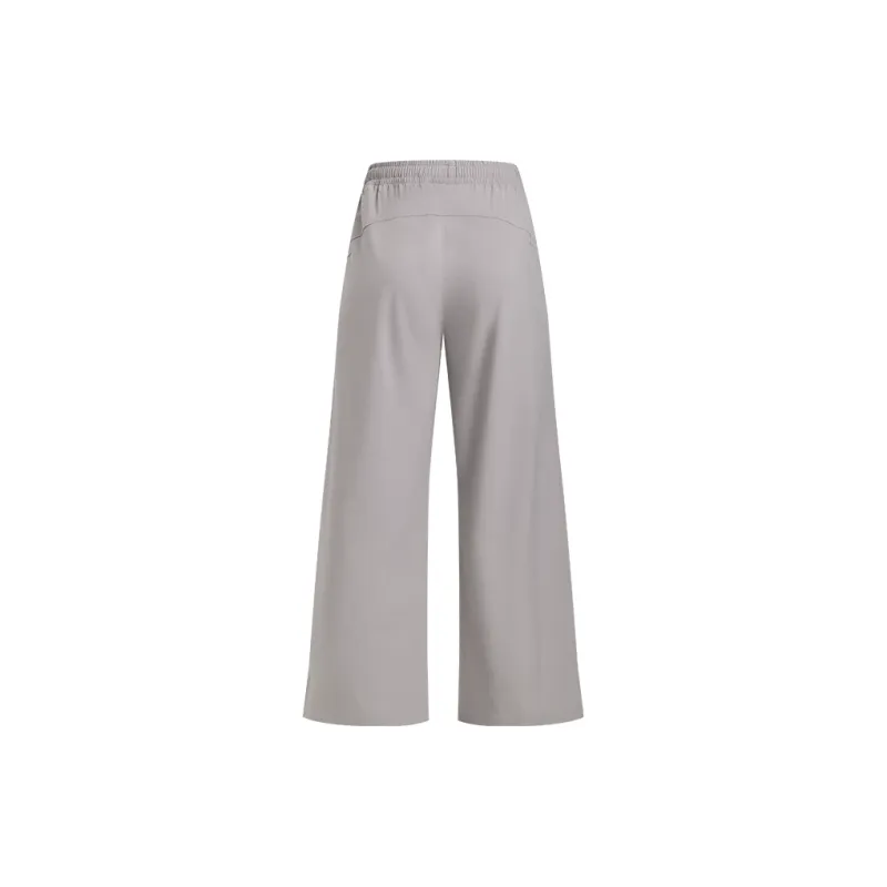 Under Armour Rival SS25 Casual Pants Women's Daybreak Gray Pink-1