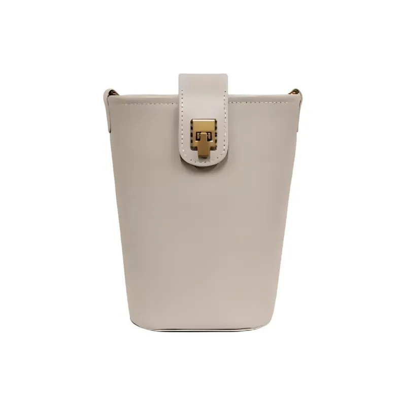 Harris Salome Cow Split Leather Cell Phone Pouch Small Size Women's Black/Brown/Coffee/White-9