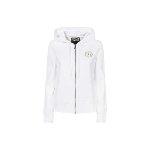 VERSACE JEANS Jackets Coats Women's White