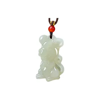 KUNYUYAO Hetian Jade Pendants White Jade Unisex